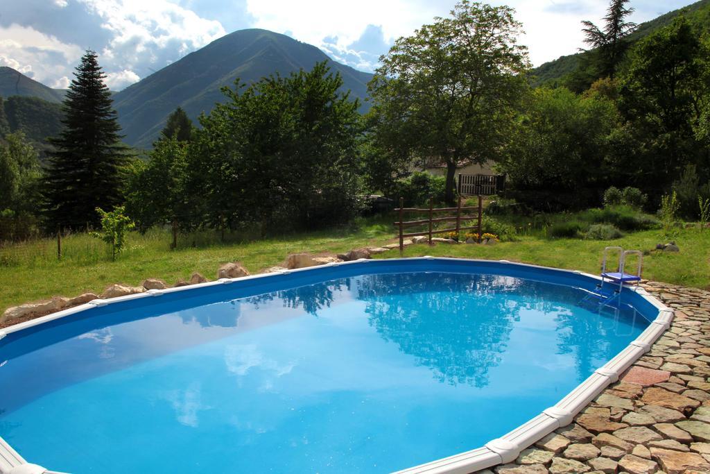B&B Cascina Dell'Orso Castelsantangelo sul Nera Bagian luar foto